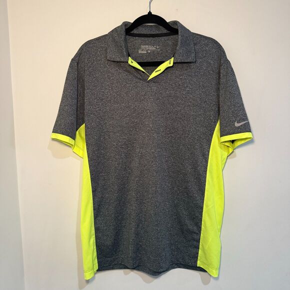 Nike Golf Tour Performance Polo Shirt Mens M Dri Fit Athletic Sport - Picture 1 of 5